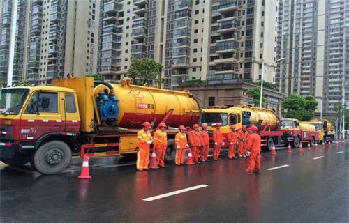 裕民市政管道清淤